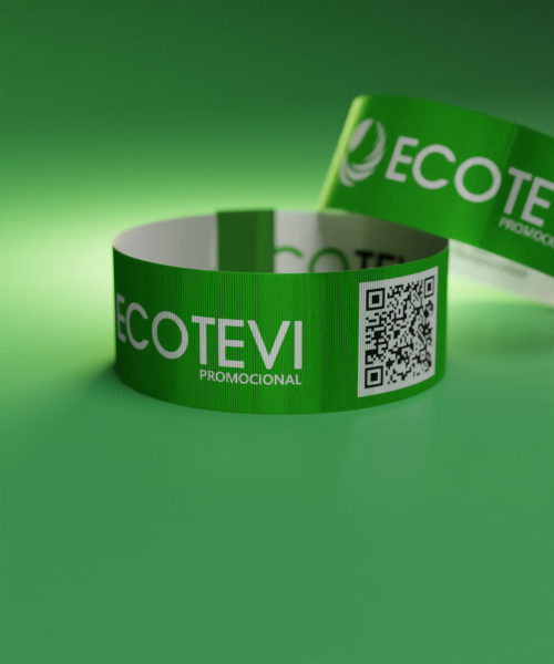 Pulseira Elásticas para Eventos Personalizada Ecotevi