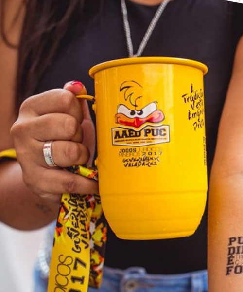 Caneca de alumínio Personalizada