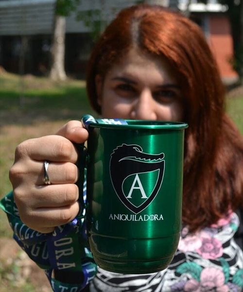 Caneca de alumínio Personalizada